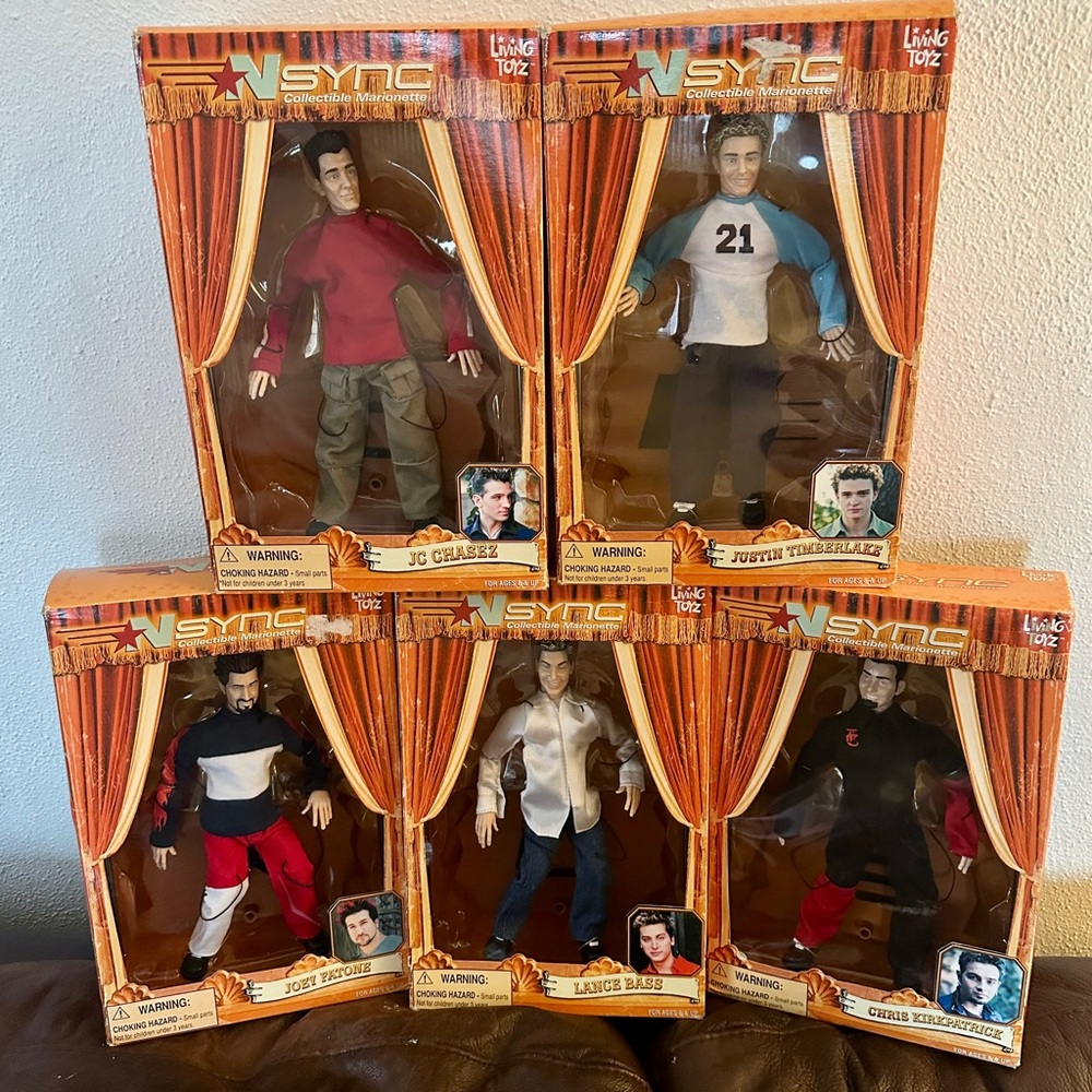 NSYNC Collectible Dolls Set